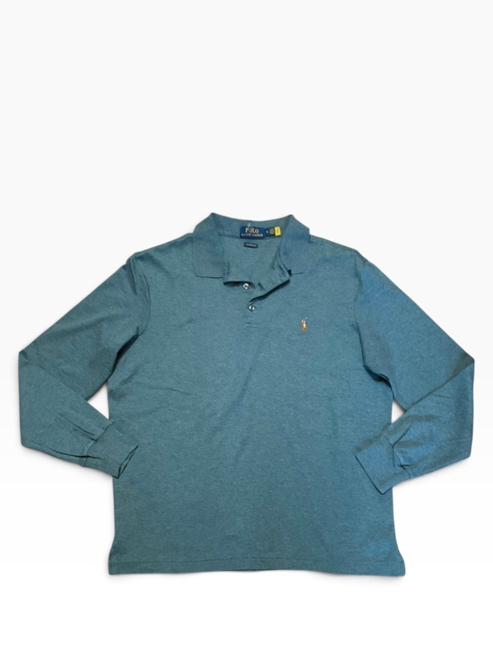 Polo Ralph Lauren Long Sleeve Polo Shirt Size M Classic fit